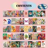 ZEAY 50 Pcs 4”x6” Eclectic Wall Collage Kit – Maximalist