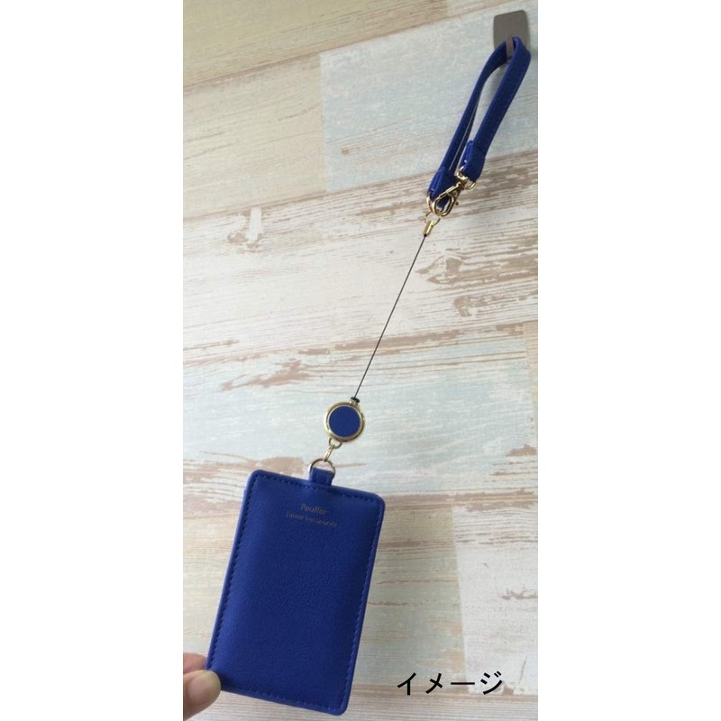 Sunny Side pu-fe Pass Case Yellow 6.7 X/10 cm JW