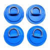 6 Pieces D Rings Patch for PVC Inflatable Boat Canoe