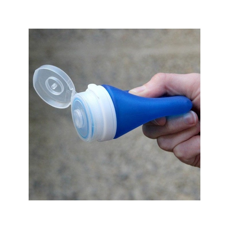 GoToob+ Small Refillable Travel Bottle 53ml - Dark Blue Single