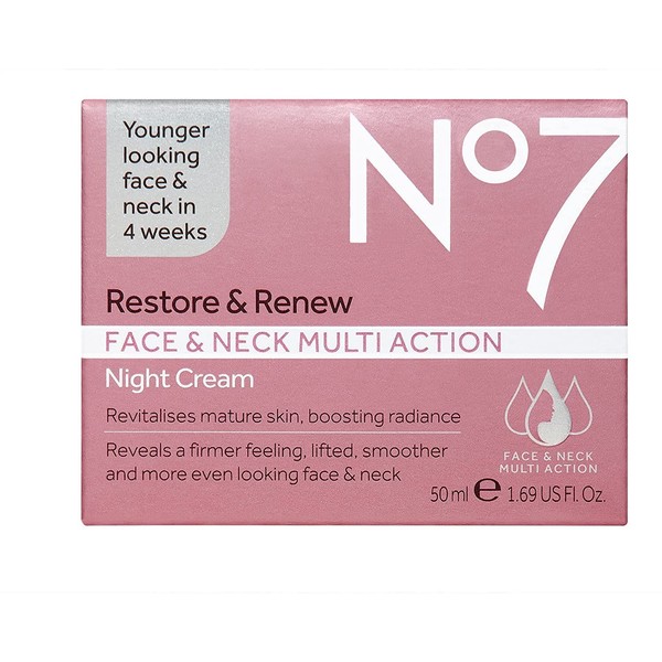 No7 Restore and Renew Night Cream - 1.6 oz by Boots