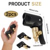 Vxiwscy Car Valve Lever Plug Adapter Set, 2 Pieces, Universal