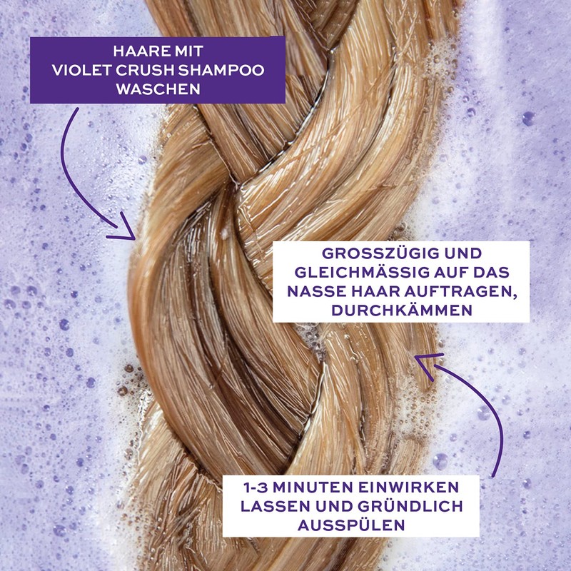 John Frieda Violet Crush Silver Mask, Contents: 250 ml, For