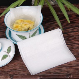 Disposable Tea Bags, Empty Tea Filter Bags for Loose Leaf Teas, 50pcs/pack