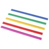 5 Pcs Magnetic Soft Ruler Metric Flexible Ruler Measuring Tool