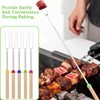 5 Pack Marshmallow Toasting Forks, Stainless Steel Telescoping BBQ Forks