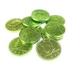 Fort Knox Kiwi Green Milk Chocolate Coins - 1 LB