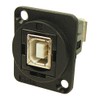 USB2 Adapter, Type B-Type B Female | USB ADAPTERS CONNECTORS,