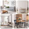 uxcell Furniture Sliders, 4Pcs 2" - Plastic Self-Adhesive Square Sliding