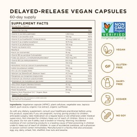 Solgar One Daily Women's Multi 50+ Whole Body Support for Women 50 and Older - Highly Absorbable Heart, Bone & Breast Health, Energy, Stress, Hair Skin & Nails Multivitamin, 60 Vegan Capsule Servings