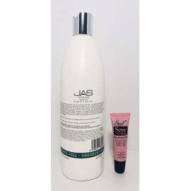 JAS Vita Rx Nourishing Shampoo16 Oz, Conditioner 16 Oz & Hydrating Leave In with Jojoba Oil + Aloe Vera 8 Oz "Free Starry Sexy Kiss Lip Plumping 10 Ml"