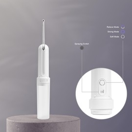 WQV Travel Portable Bidet, USB-C Rechargeable Handheld Travel Bidet Sprayer with 3 Wash Modes for Personal Hygiene, Bed-Ridden & Postpartum Care, Camping Essential