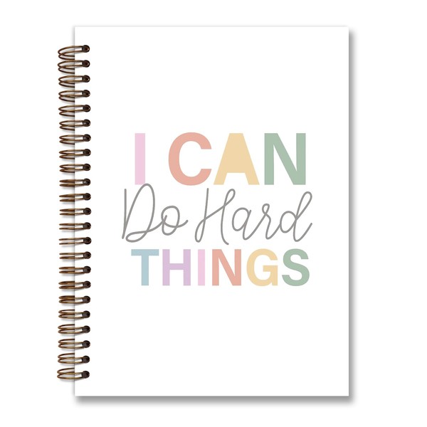 Dejfel Preppy Notebook,Daily Affirmation Journal,Positive Affirmation for Women,I Can Do