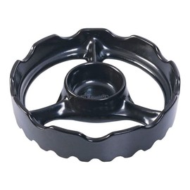 Toserum Gas Stove Burner with Temperature Sensor, 5.9 inches (15 cm) (Mini), Black