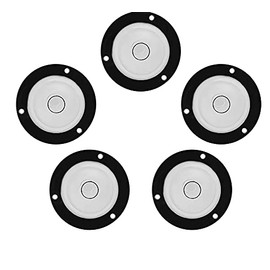 Burbujas de Nivel 5pcs Nivel de Burbuja de Medición Circular para Medir el Equilibrio