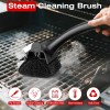 Purgreat Brush for Outdoor BBQ Replaceable Bristle Free Heading and