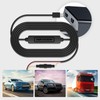 Hikvision C6PRO Buckline, Micro Hardwire-Kit, 12.5ft/3.8 Meter Auto-Ladekabel-Kabel, Parküberwachung mit