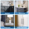 FULGENTE 10 Pack 6-1/5" (160mm) Kitchen Cabinet Handles and Pulls