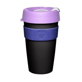 KeepCup Original, Lightweight Reusable Coffee Cup with Splashproof Sipper Lid - 16oz/454ml - Mallow
