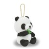 Amuse Panda Babies LMC Plush Toy with Basso, Total Length: