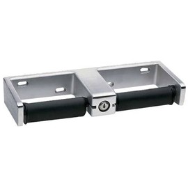Bobrick - 27460 - Aluminum Double Roll Toilet Tissue Dispenser