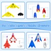 32 Pcs Aircraft Puzzle Erasers - 3D Take Apart Rocket