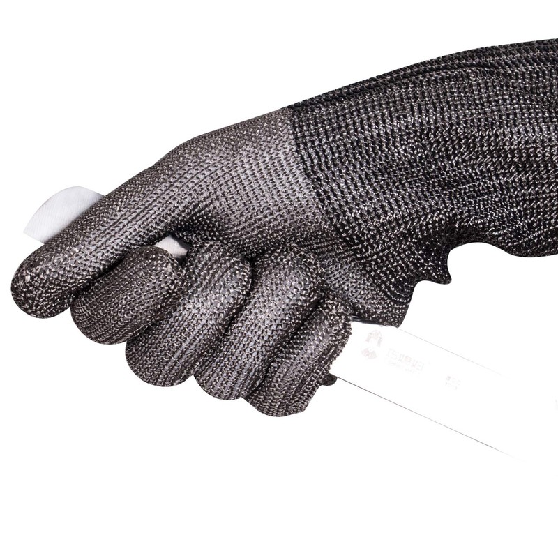 ThreeH Protective Gloves Extend Sleeves 14 Inch 316L Stainless Steel