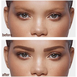 Waterproof Brown Eyebrow Gel - Fast Drying & Sweat-proof Semi-Permanent Tint,Dye,Tattoo for Perfect Brows
