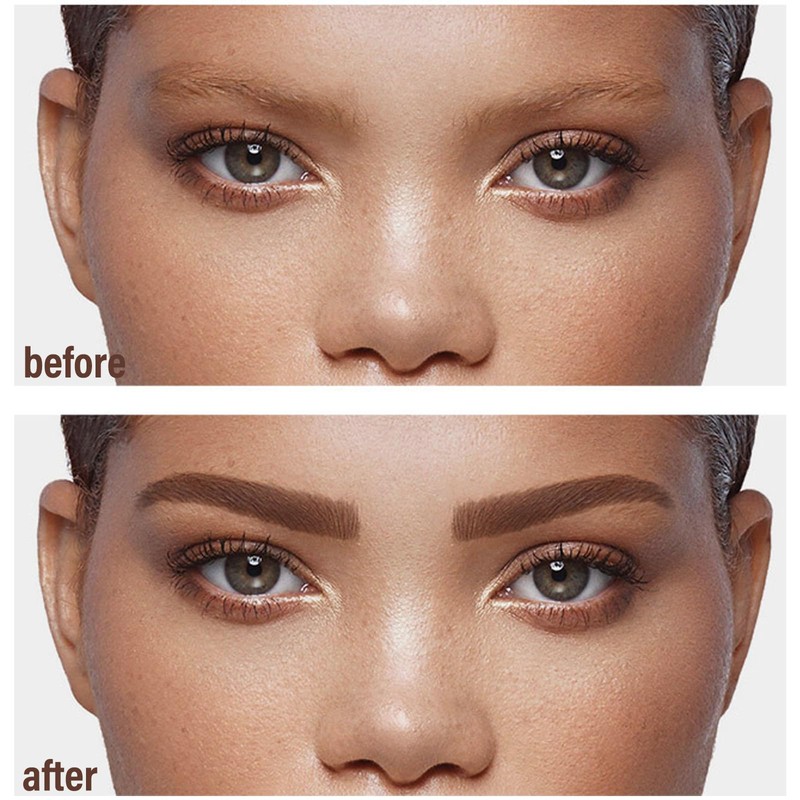 Waterproof Brown Eyebrow Gel - Fast Drying & Sweat-proof Semi-Permanent