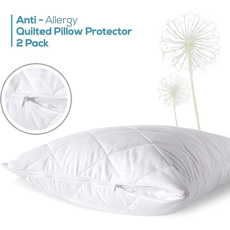 Adam Home Quilted Pillow Protectors 2 Pack (50 x 75