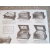 Regina Music Box Broadside Repro 17" x 22" 17 Styles