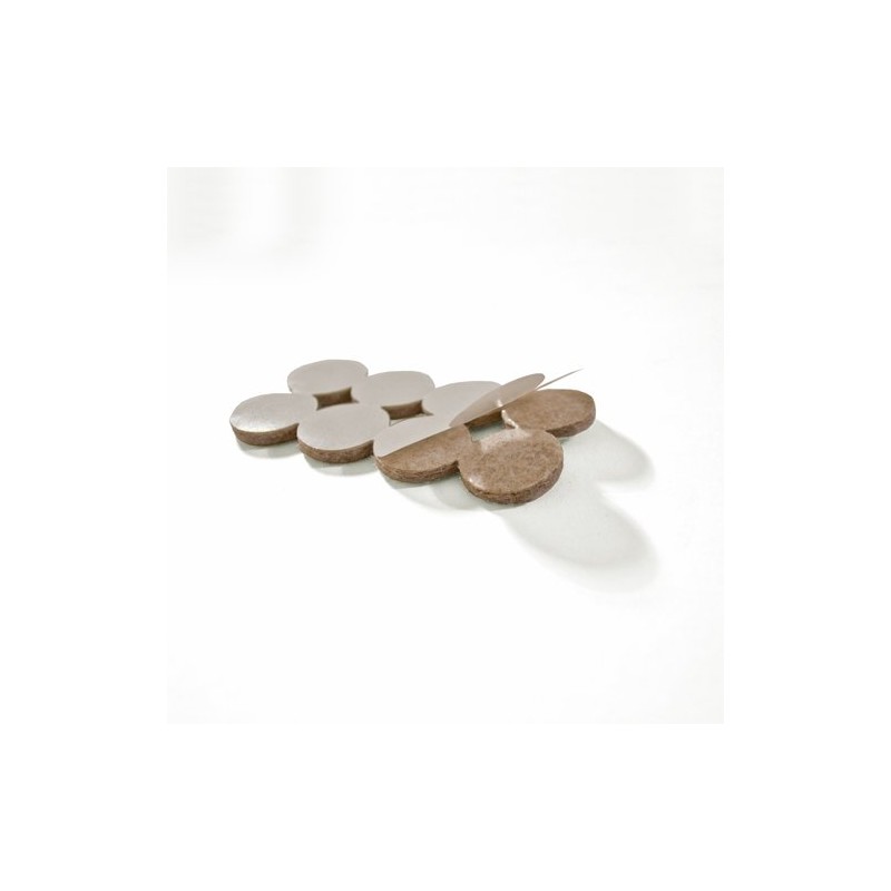 3/4" Diameter Heavy Duty Felt Pads - 60 Pcs (10