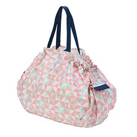 Marna S419D Shupatto Compact Bag, L, Triangle, Instantly Foldable Eco Bag
