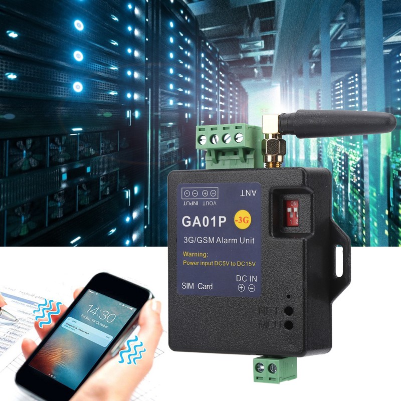 GA01P 3G/GSM Alarm System 1 Way Input Mini Smart Power