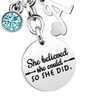 Inspirational Gift Key Chains She Believe She Could So She