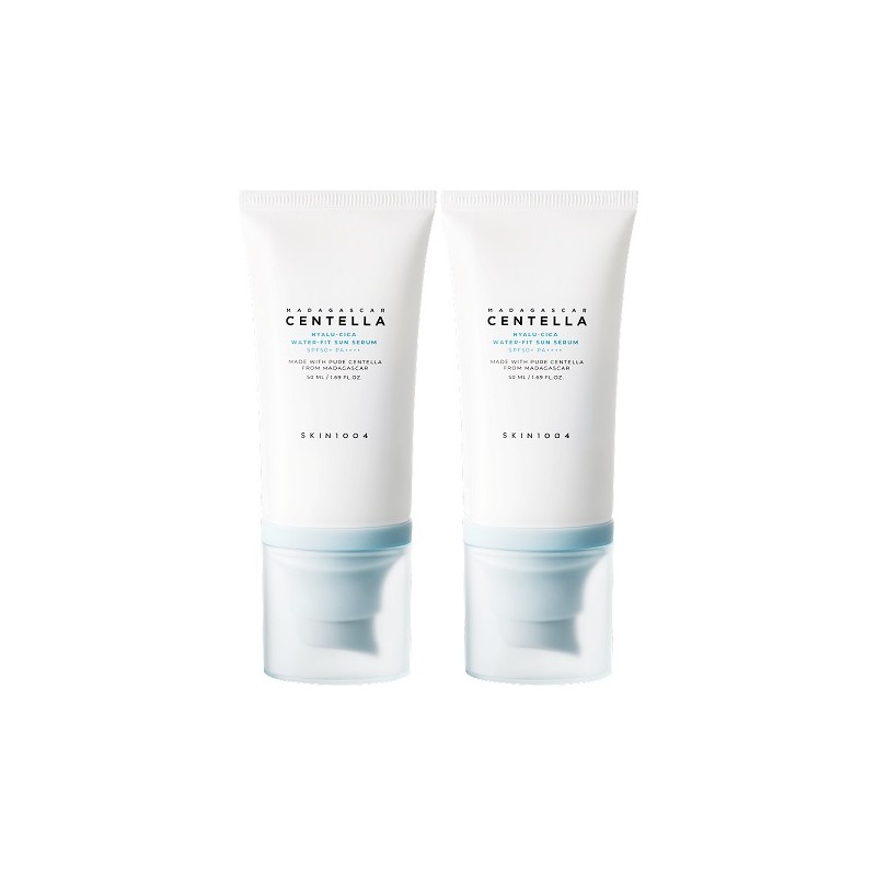 Skin1004 Madagascar Centella Hyalu-Cica Water Fit Sun Serum 50ml Double