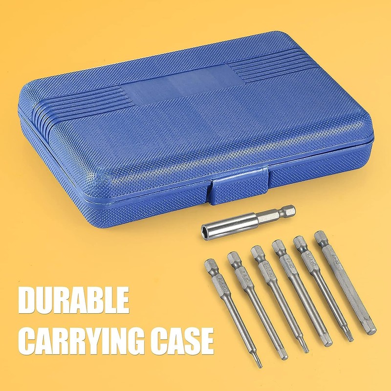 Yasoschaoz Screwdriver Bit Set, Sunsbell Security Bit Set Extra Long