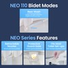LUXE Bidet NEO 110 - Single Nozzle, Non-Electric Bidet Attachment