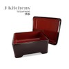 J-kitchens 907 Unaju Heavy Box, Shinkogetsuki Bowl Weight, Shintame Matte,