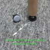 CSFMC Furniture Leveler PTFE(Teflon) Bottom(20mm Base),Threaded Shank(1/4-20) Adjust Pads,Table/Chair/Cabinet/Sofa Medium