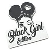 Custom Black Girl Edition Car Badge Emblem Decals - Compatible