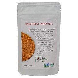 The Spice Hut Organic Mughal Masala Seasoning, Quick & Easy Spice Blend for Indian Cooking, 2 oz