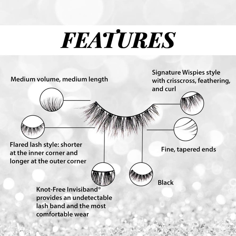 Ardell Ardell faux mink lashes demi wispies, 4 pack