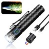 Brinyte E18 Rechargeable LED Flashlight Work Light with Magnetic Base