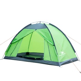Arctic Lemmings 7.2 × Four × 4 Feet Single Backpack Tent, Waterproof Camping and Hiking Tent can be Used by One Person, Light and Durable (Grass Green)