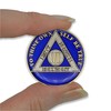 7 Year Sobriety Coin | Triplate AA Chip Recovery Anniversary