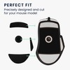 kwmobile Mouse Feet Sticker Compatible with ROCCAT Kone XP Replacement