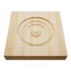 5 1/2" W x 5 1/2" H x 7/8" P