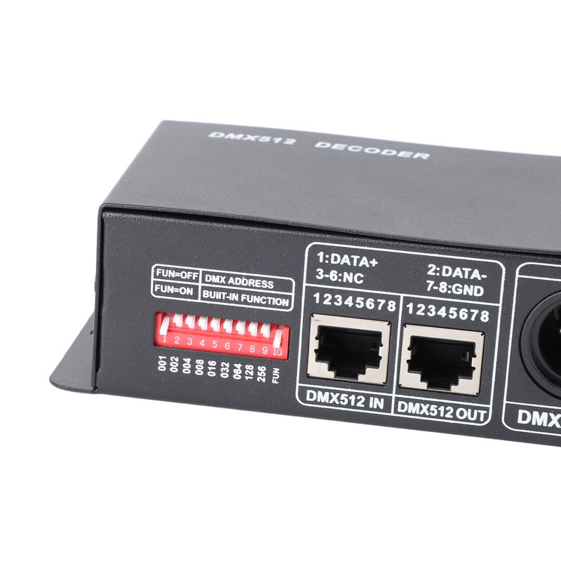 3 Channels DMX 512 Decoder Iron PCB RGB LED Controller