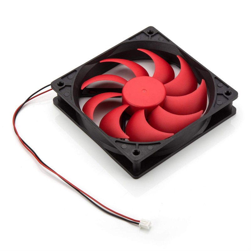 Uk-PC Fan 1212-BLKRED
